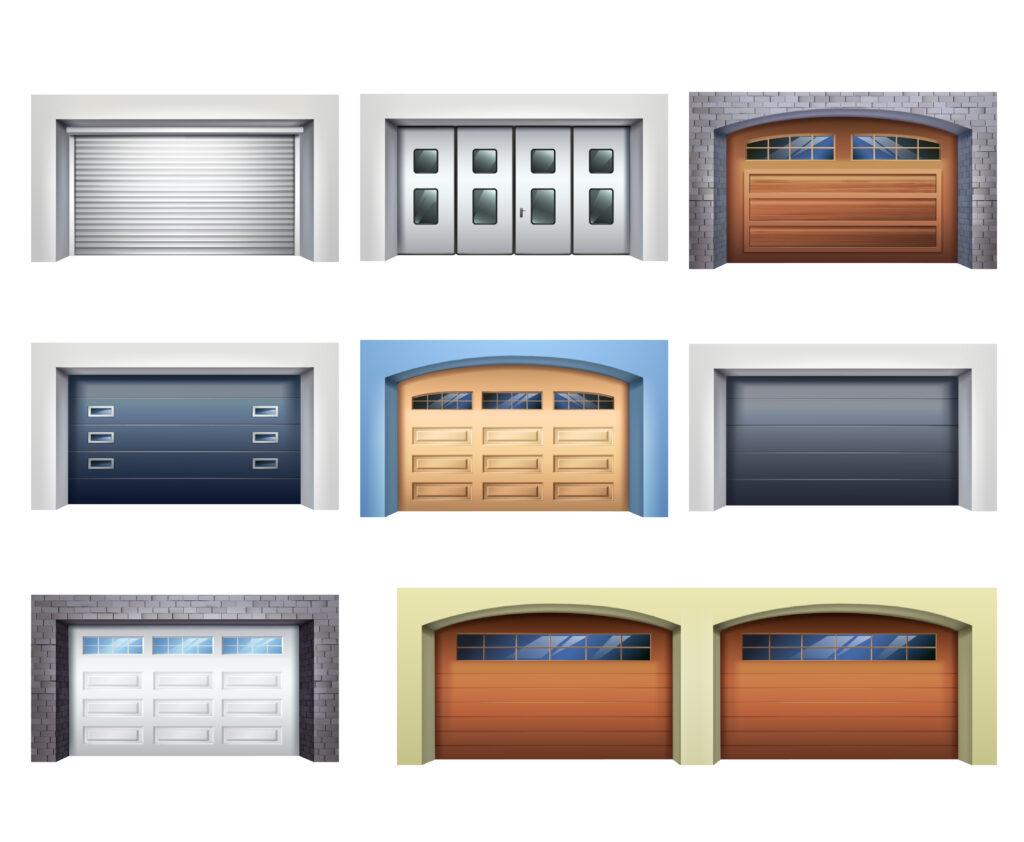 Garage door materials